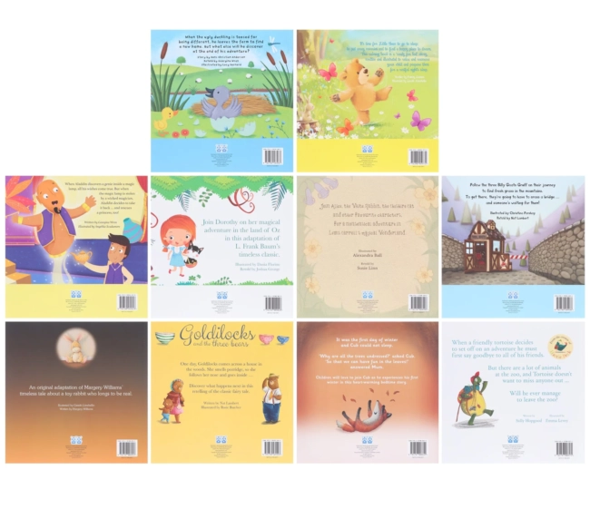 Children Picture Storybook 10 Books Collection Set - Ages 3-6 - Paperback