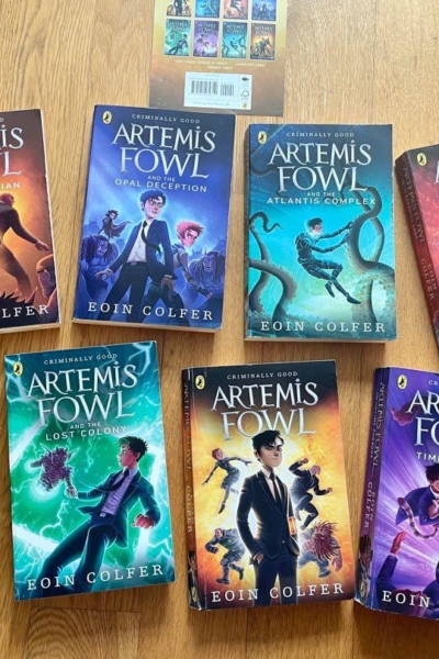 Artemis Fowl Series By Eoin Colfer Complete Collection 8 Books Set - Ages 9-16 - Paperback × 1
