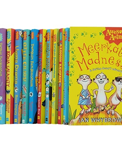 Awesome Animals Series 12 Books Collection Set - Ages 6-12 - Paperback × 2