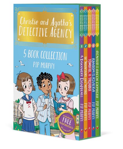 Christie and Agatha's Detective Agency By Pip Murphy 5 Books Collection Box Set - Ages 7-9 - Paperback