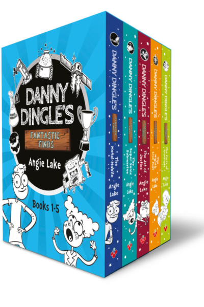 Danny Dingle's Fantastic Finds 5 Books Box Set By Angie Lake - Ages 7-9 - Paperback