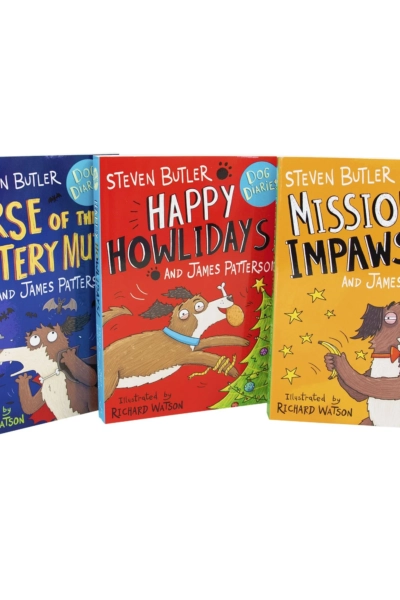 Dog Diaries 3 Books Collection Set by Steven Butler - Ages 7-9 - Paperback