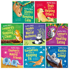 Healthy Habits of Animal Series By Lisa Edwards 8 books Collection Set - Ages 5-7 - Paperback