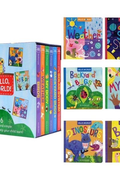 Hello World! by Sweet Cherry Publishing 12 Books Collection Box Set - Ages 2+ - Board Book