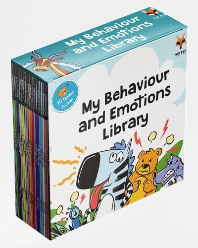 My Behaviour and Emotions Library By Jasmine Brooke 20 Books Collection Box Set - Ages 3+ Paperback × 1
