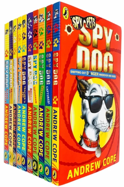 Spy Dog Series 10 Books Collection Set By Andrew Cope - Ages 7-12 - Paperback × 1