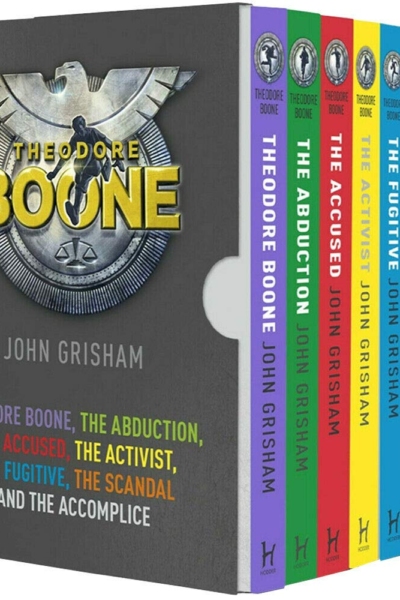 Theodore Boone Series by John Grisham Books 1-7 Collection Box Set - Ages 9-14 - Paperback × 1