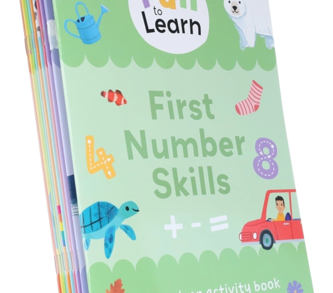 Wipe-Clean workbook Activity 10 Books Collection Set - Ages 3+ - Paperback