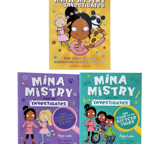 Mina Mistry Sort Of Investigates Series 3 Books Collection Set By Angie Lake - Ages 7-9 - Paperback