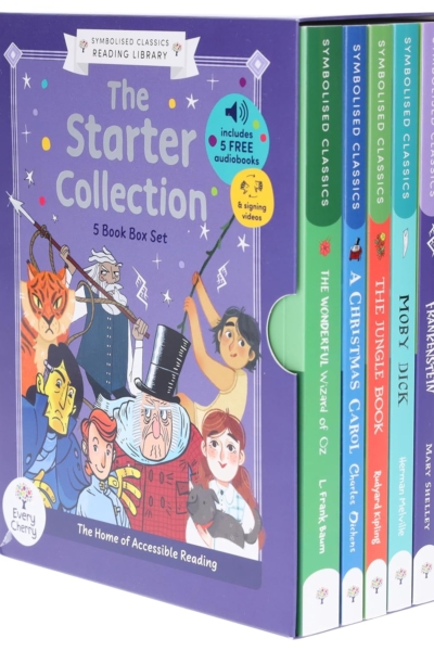 Symbolised Classics Reading Library (Starter) 3 Books Collection Set - Ages 7+ - Paperback