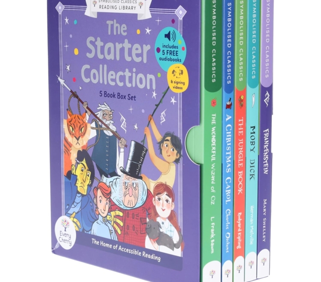 Symbolised Classics Reading Library (Starter) 3 Books Collection Set - Ages 7+ - Paperback