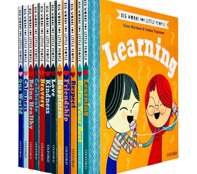 Big Words for Little People By Helen Mortimer & Cristina Trapanese 12 Books Collection Set - Ages 3+ - Hardback